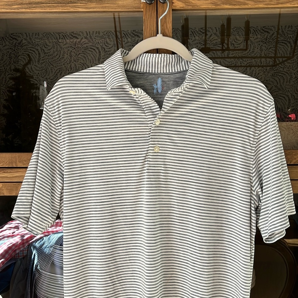 Men’s Size Small Johnnie O Striped Polo
